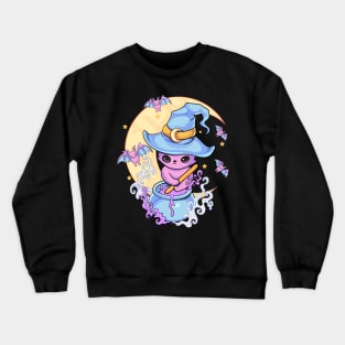 Kawaii pastel Goth Witchy Cat Creepy Crewneck Sweatshirt